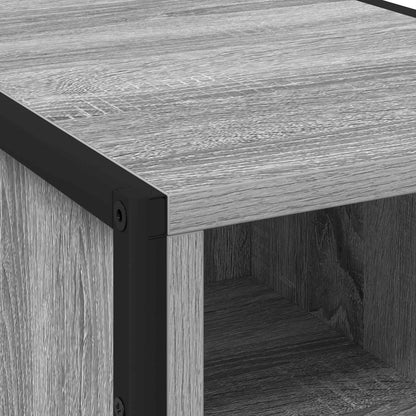 Book Cabinet Grey Sonoma 43 x 36 x 150.5 cm Engineered Wood