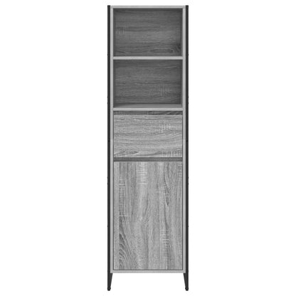 Book Cabinet Grey Sonoma 43 x 36 x 150.5 cm Engineered Wood