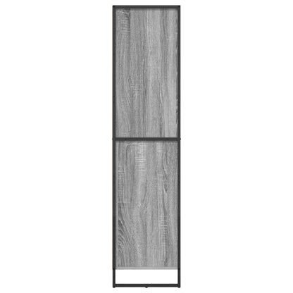 Book Cabinet Grey Sonoma 43 x 36 x 150.5 cm Engineered Wood