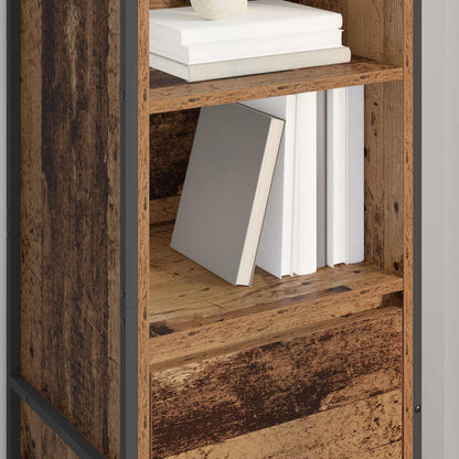 Book Cabinet Old Wood 43 x 36 x 150.5 cm Engineered Wood
