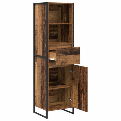 Book Cabinet Old Wood 43 x 36 x 150.5 cm Engineered Wood