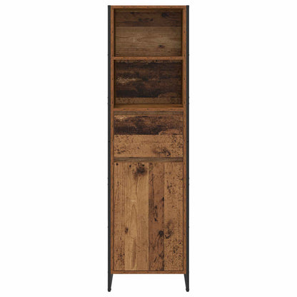 Book Cabinet Old Wood 43 x 36 x 150.5 cm Engineered Wood