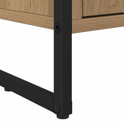 Book Cabinet Artisian Oak 43 x 36 x 150.5 cm Engineered Wood