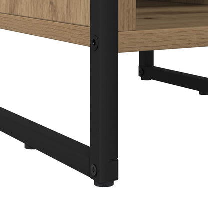 Bedside Table Artisian Oak 39.5 x 30 x 50 cm Engineered Wood