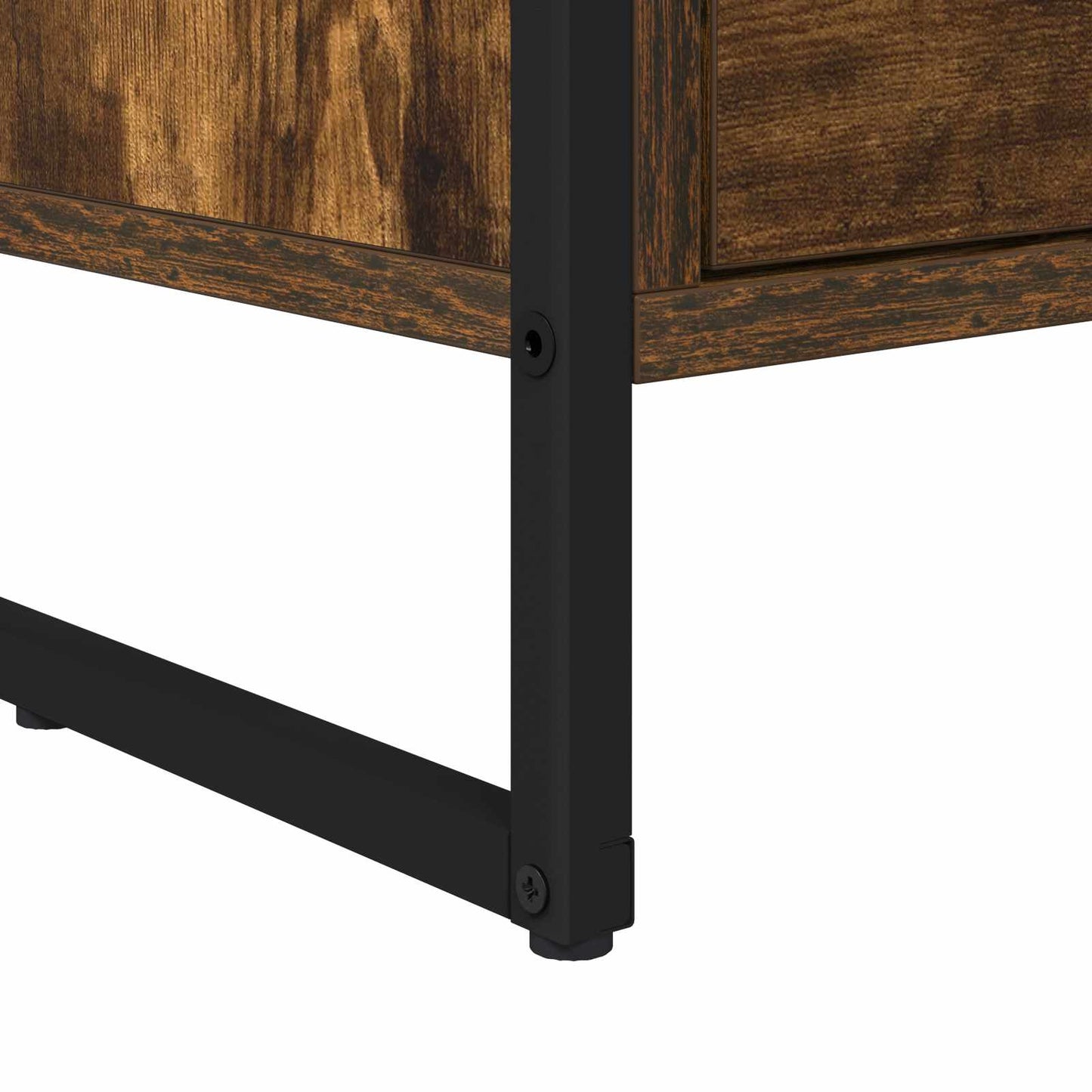 Bedside Table 2 pcs Smoke Oak 39.5 x 30 x 50 cm Engineered Wood