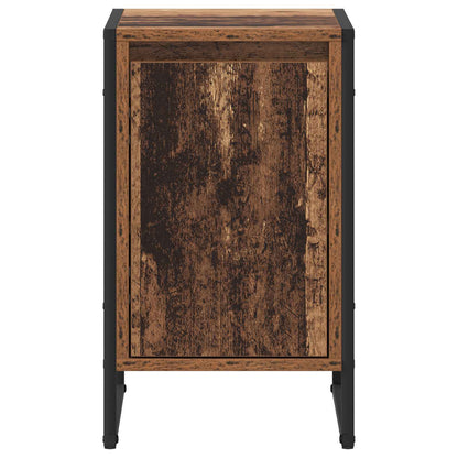 Bedside Table 2 pcs Old Wood 39.5 x 30 x 50 cm Engineered Wood