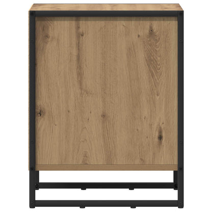 Bedside Table Artisian Oak 39.5 x 30 x 50 cm Engineered Wood