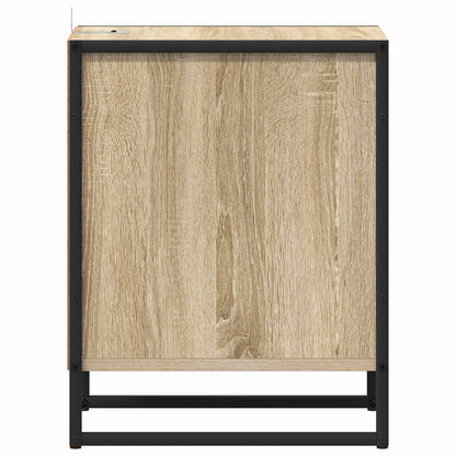 Bedside Table 2 pcs Sonoma 39.5 x 30 x 50 cm Engineered Wood
