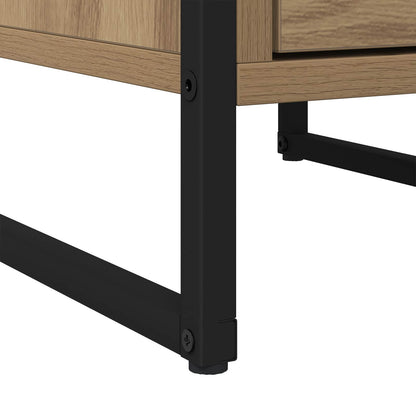 Bedside Table Artisian Oak 39.5 x 30 x 50 cm Engineered Wood