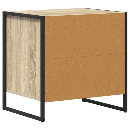 Bedside Table 2 pcs Sonoma 50 x 39.5 x 50 cm Engineered Wood