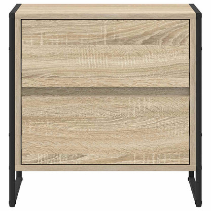 Bedside Table 2 pcs Sonoma 50 x 39.5 x 50 cm Engineered Wood