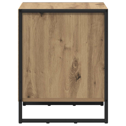 Bedside Table with Drawer 2 pcs Artisian Oak 50 x 39.5 x 50 cm