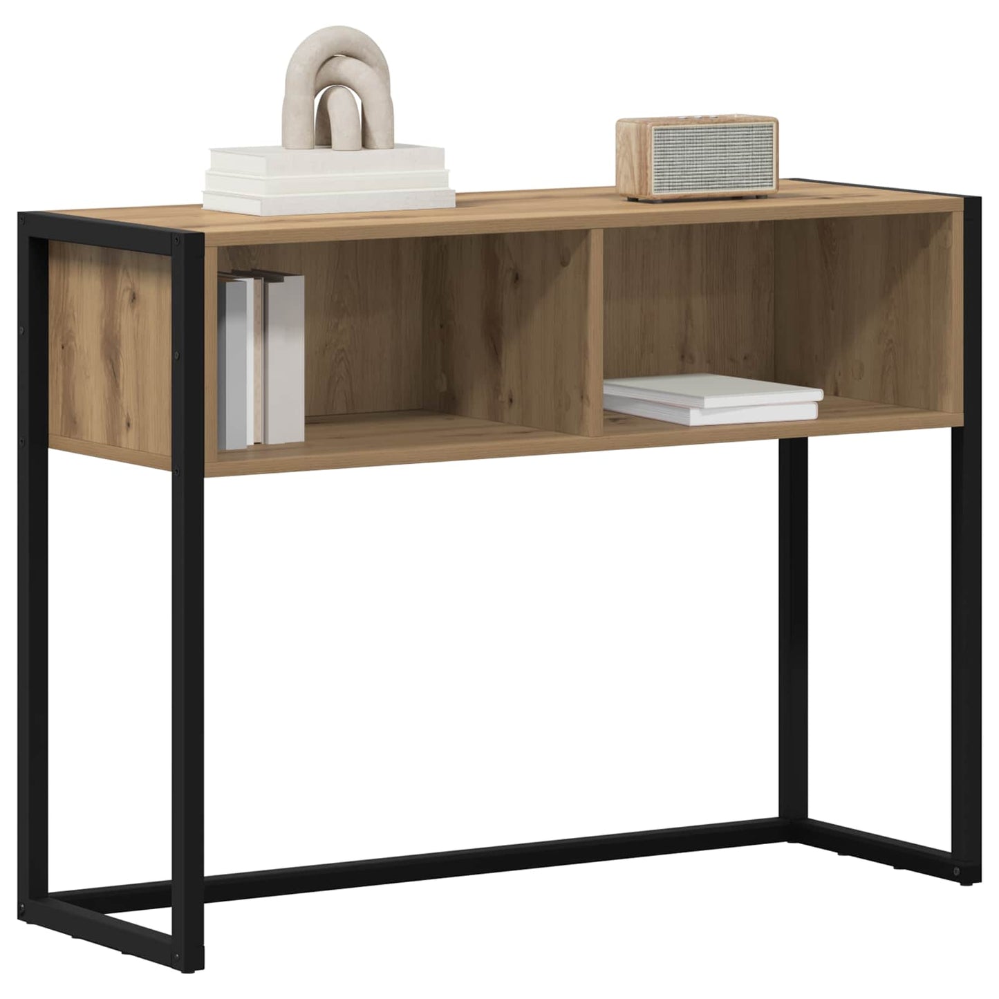 End Table Artisian Oak 100 x 36 x 75 cm Engineered Wood