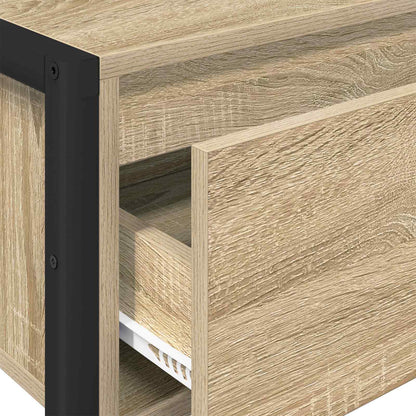 End Table Sonoma 100 x 36 x 75 cm Engineered Wood