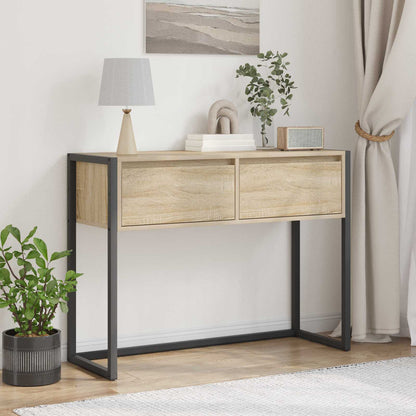 End Table Sonoma 100 x 36 x 75 cm Engineered Wood