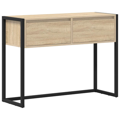 End Table Sonoma 100 x 36 x 75 cm Engineered Wood