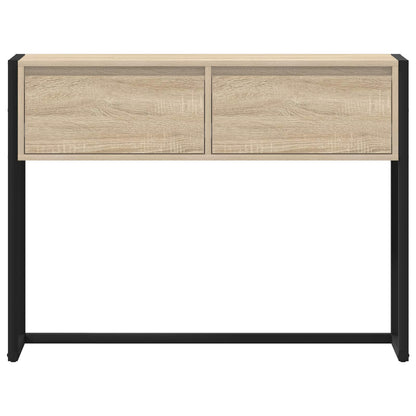 End Table Sonoma 100 x 36 x 75 cm Engineered Wood