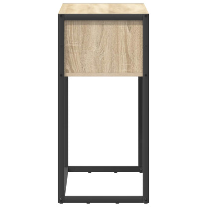 End Table Sonoma 100 x 36 x 75 cm Engineered Wood