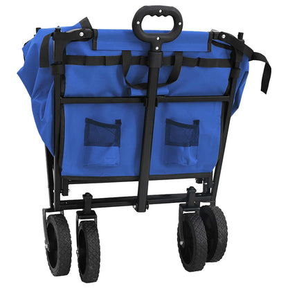 Folding Hand Trolley Black 105 x 56.5 x 116 cm Oxford Cloth