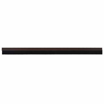 Self-adhesive Door Brush Seals 6 pcs Brown 100 cm