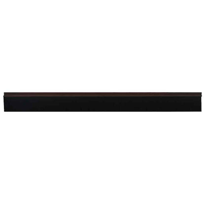 Self-adhesive Door Brush Seals 6 pcs Brown 100 cm