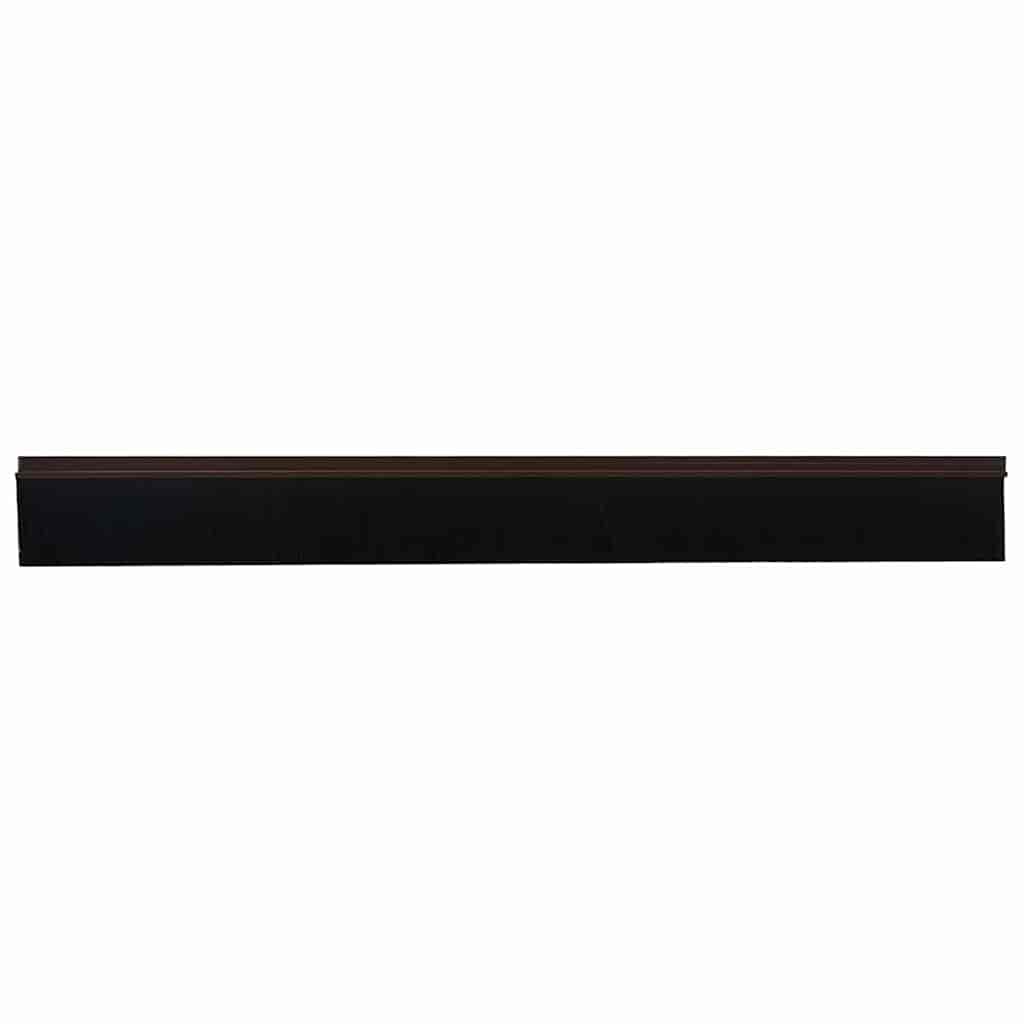 Self-adhesive Door Brush Seals 6 pcs Brown 100 cm