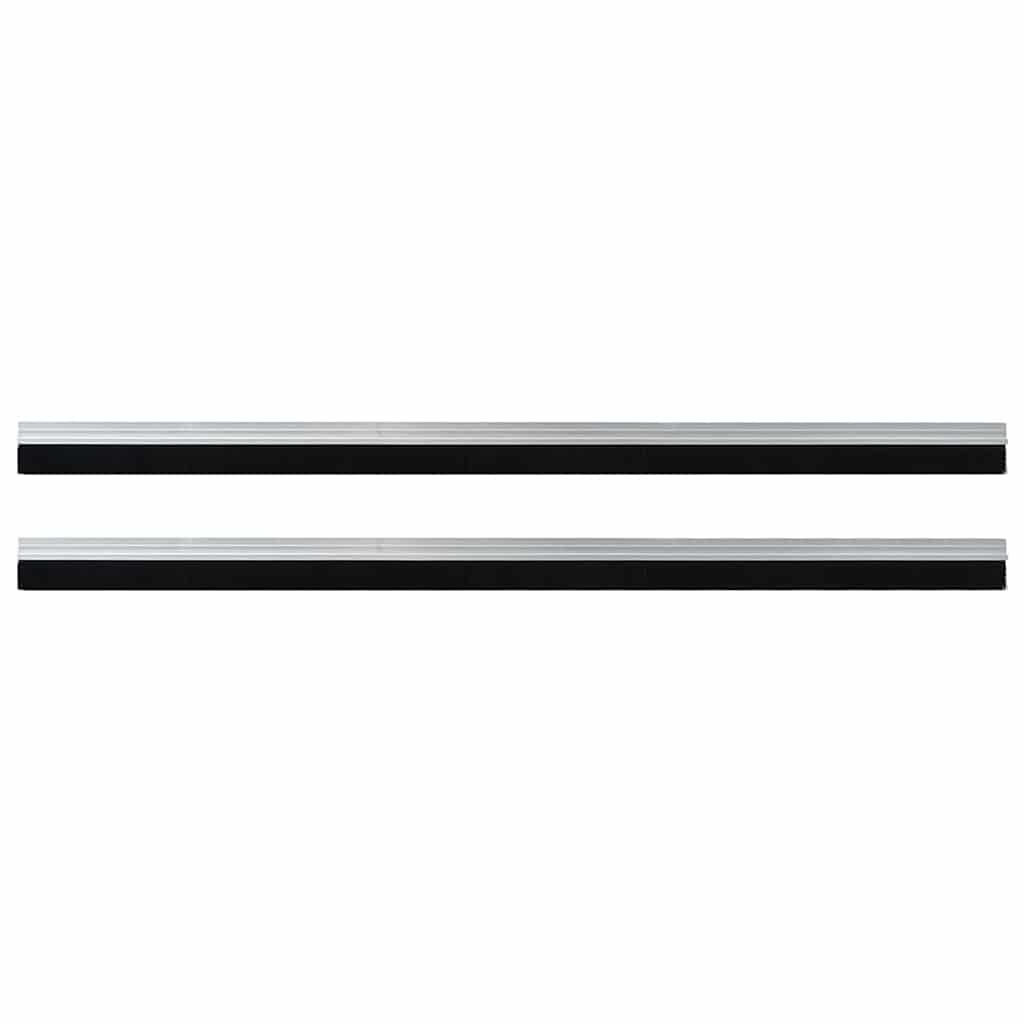 Self-adhesive Door Brush Seals 2 pcs 100 cm Aluminium Alloy