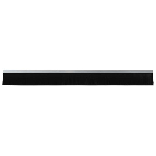 Self-adhesive Door Brush Seals 6 pcs 100 cm Aluminium Alloy