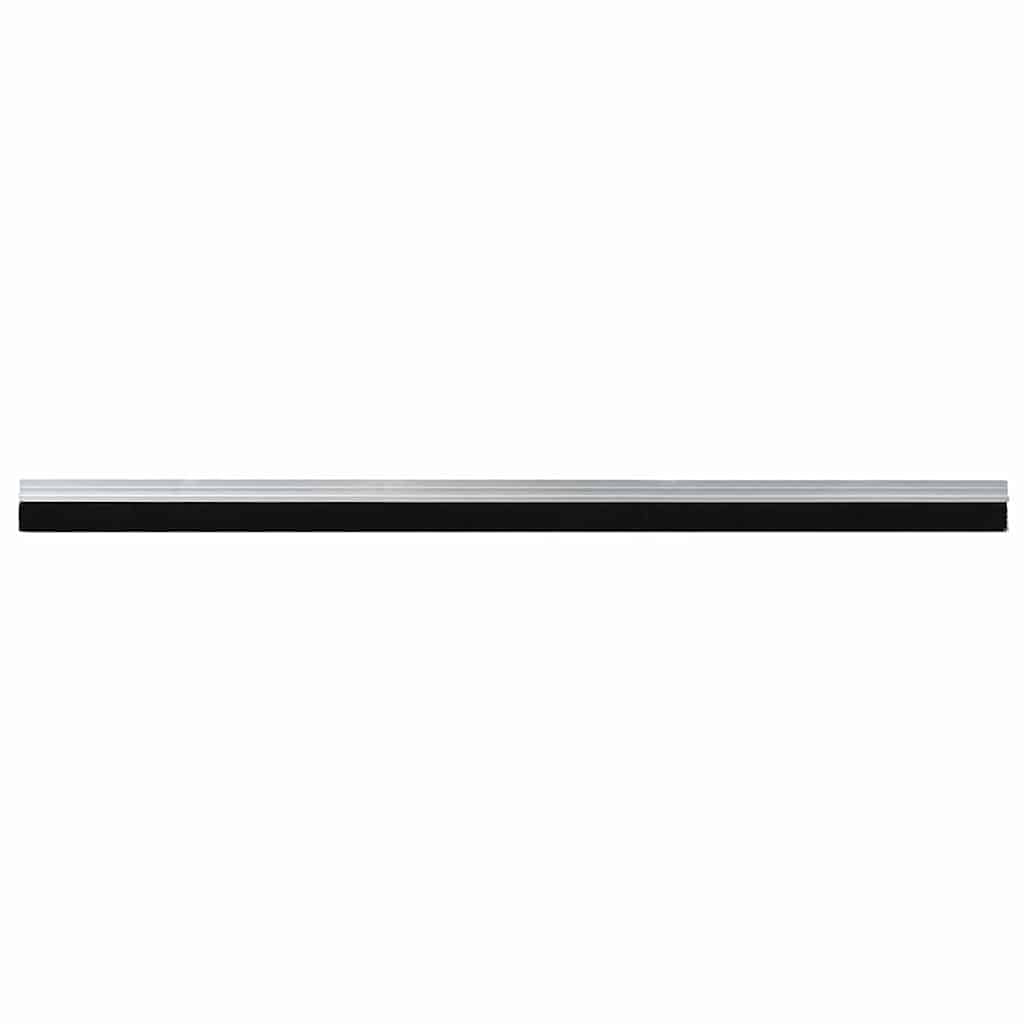 Self-adhesive Door Brush Seals 12 pcs Silver 100 cm