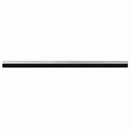 Self-adhesive Door Brush Seals 12 pcs Silver 100 cm