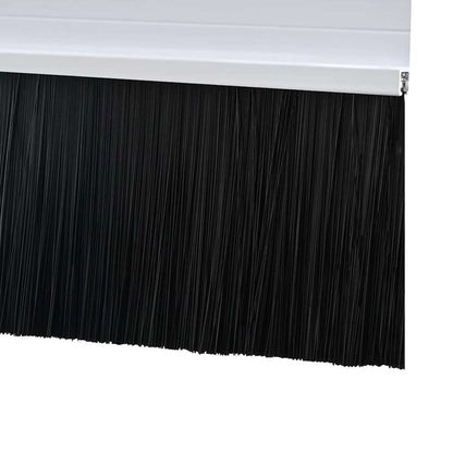 Self-adhesive Door Brush Seals 2 pcs White 100 cm
