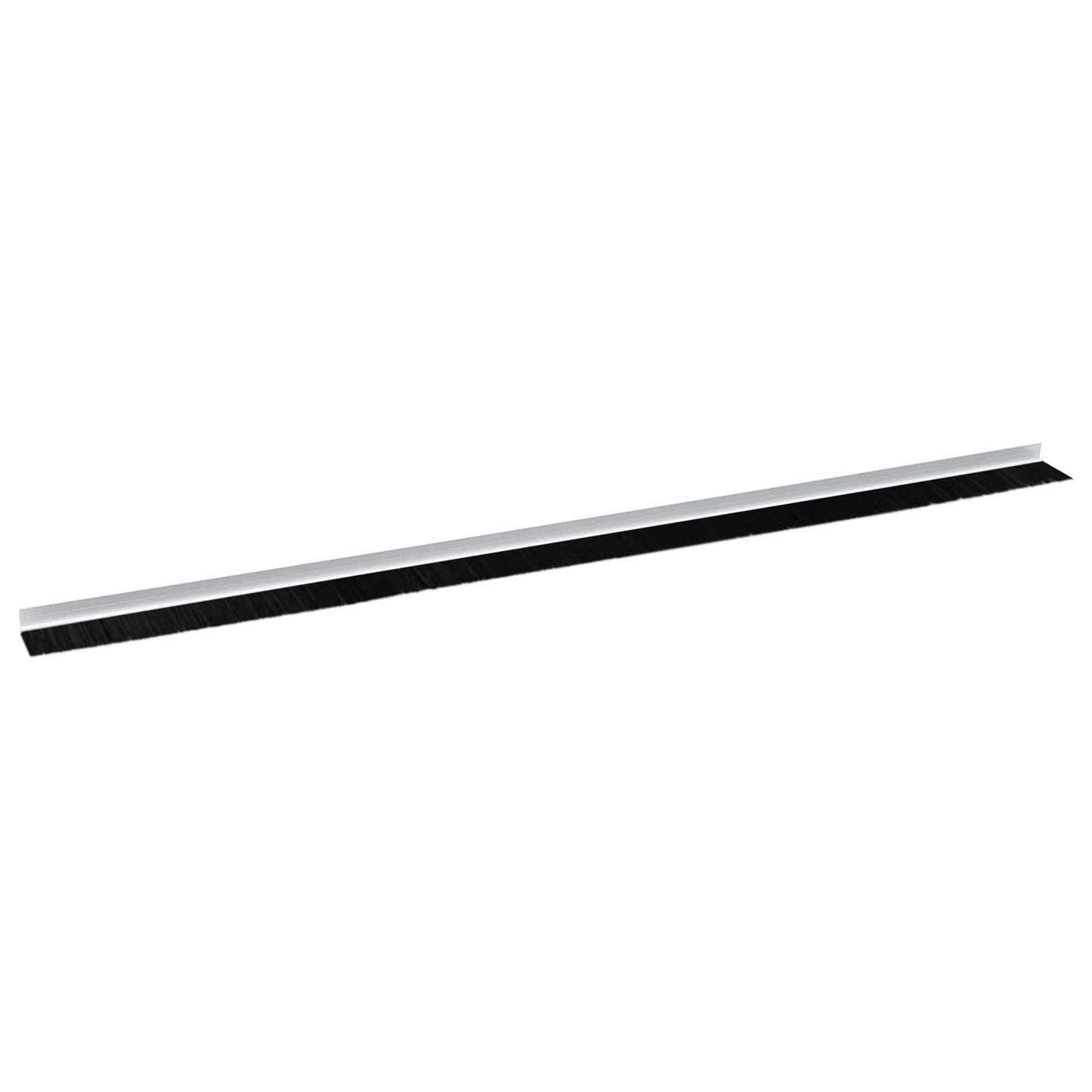 Self-adhesive Door Brush Seals 2 pcs White 100 cm