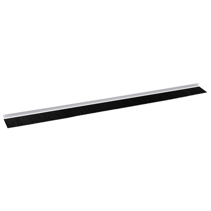 Self-adhesive Door Brush Seals 2 pcs White 100 cm