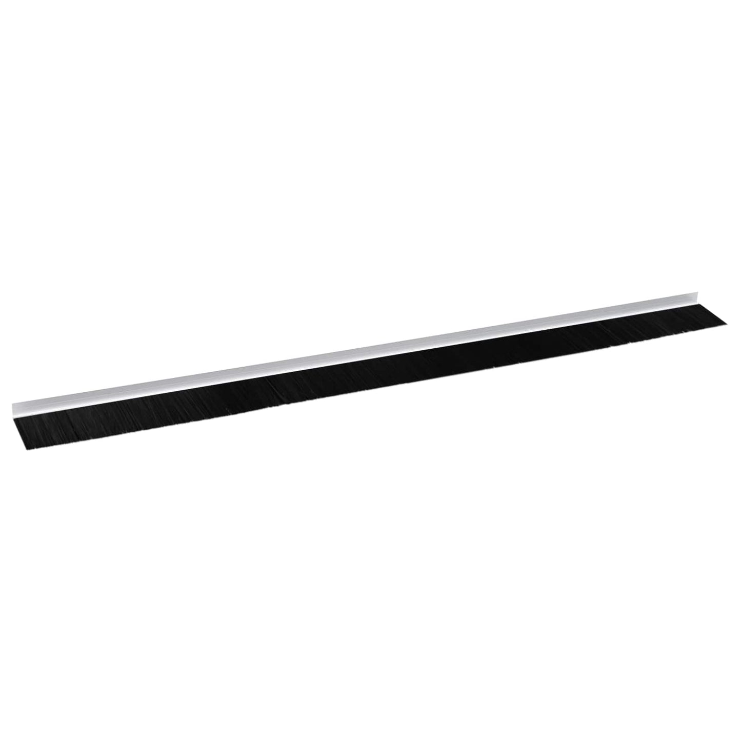 Self-adhesive Door Brush Seals 12 pcs White 100 cm