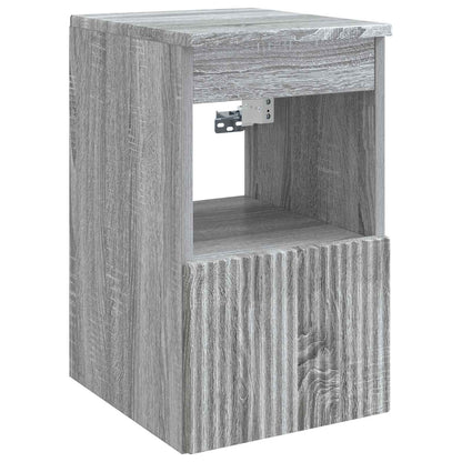 Bathroom Furniture Set 3 pcs Grey Sonoma Engineered Wood
