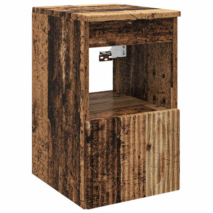 Bathroom Furniture Set 3 pcs Old Wood Engineered Wood
