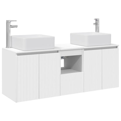 Bathroom Cabinet Set 3 pcs White 49.5 x 41 x 63 cm