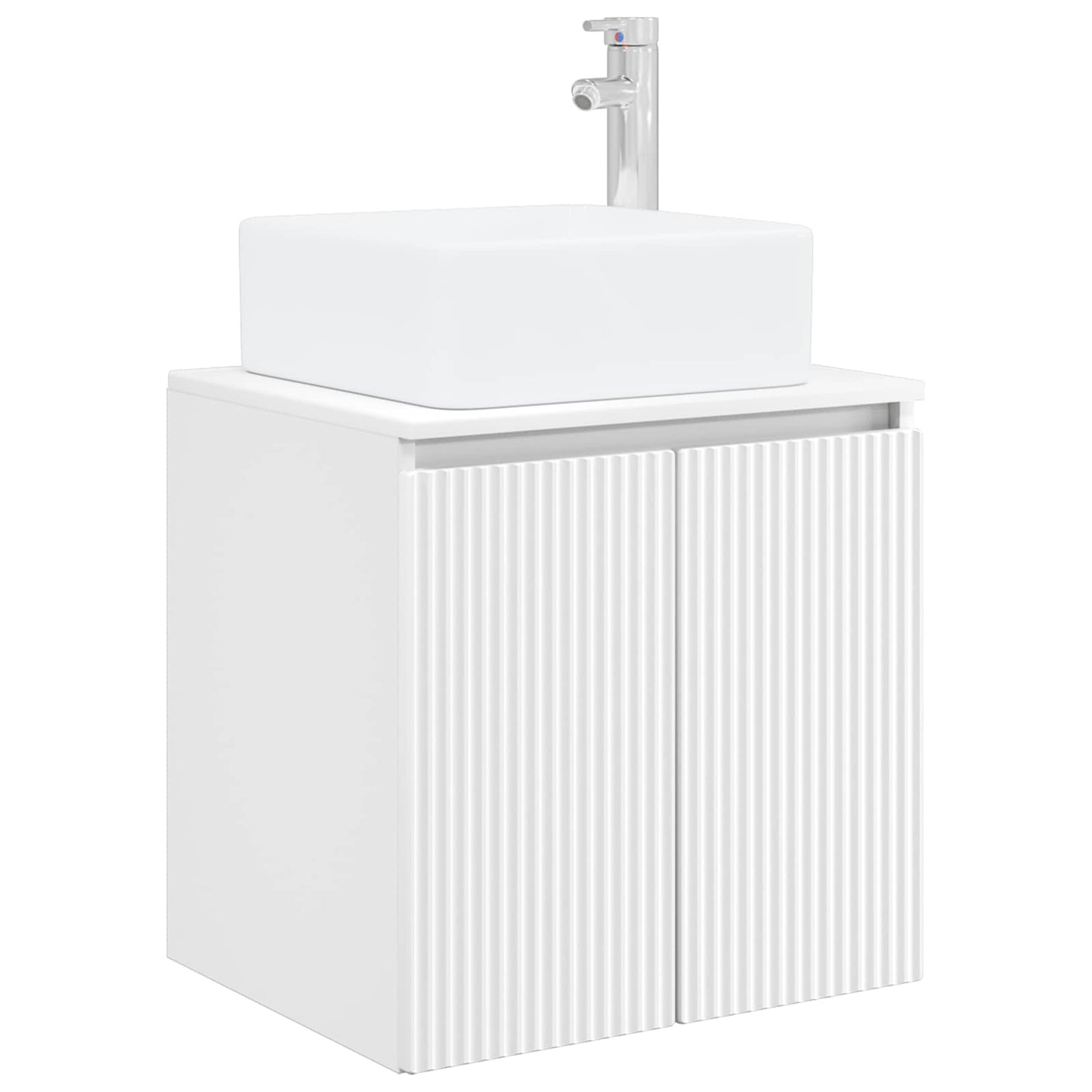 Bathroom Cabinet Set 3 pcs White 49.5 x 41 x 63 cm