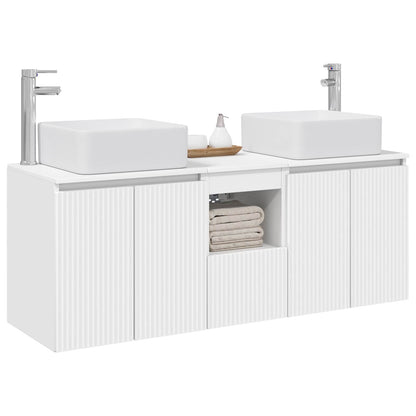 Bathroom Cabinet Set 3 pcs White 49.5 x 41 x 63 cm