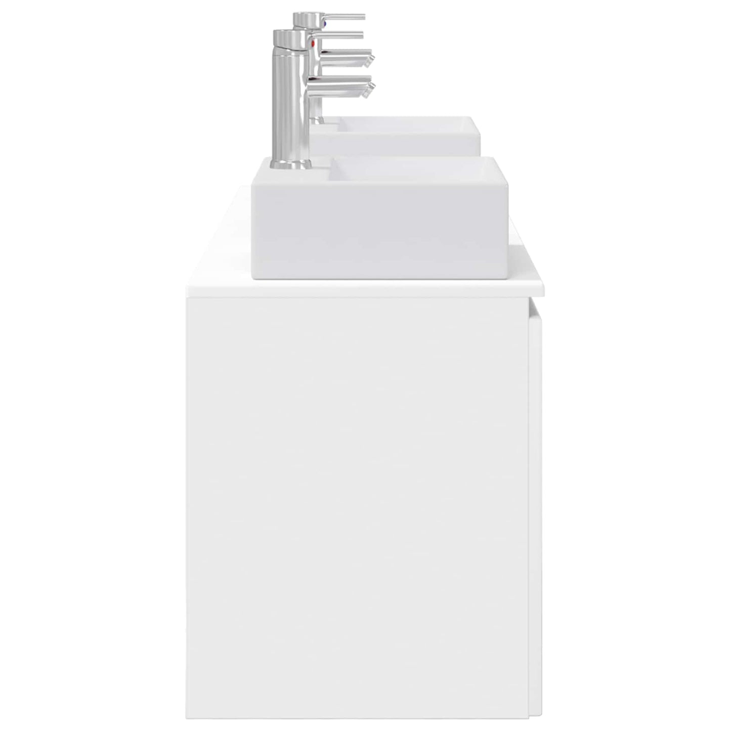 Bathroom Cabinet Set 3 pcs White 49.5 x 41 x 62.5 cm