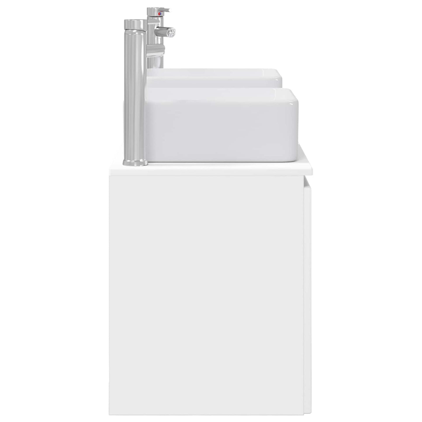 Bathroom Cabinet Set 3 pcs White 53 x 35 x 63 cm