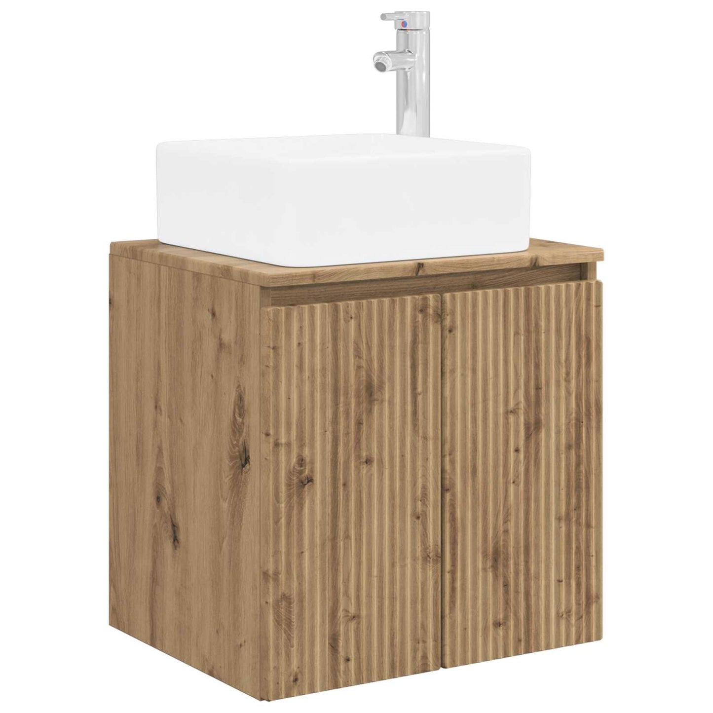 Bathroom Cabinet Set 3 pcs Artisan Oak 53 x 35 x 63 cm