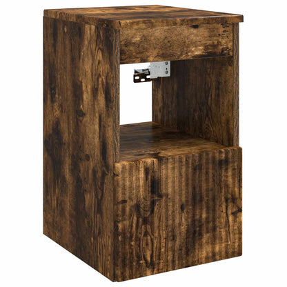 Bathroom Cabinet Set 3 pcs Smoked Oak 49.5 x 44.5 x 65 cm
