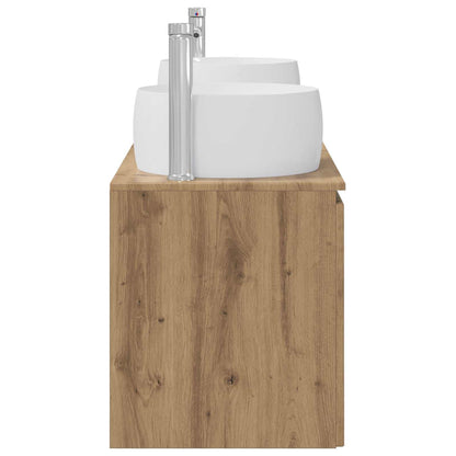 Bathroom Cabinet Set 3 pcs Artisan Oak 49.5 x 44.5 x 66 cm