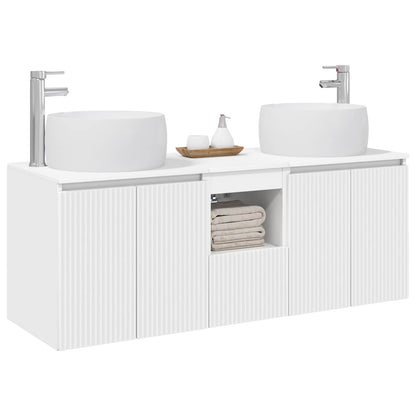Bathroom Cabinet Set 3 pcs White 49.5 x 44.5 x 66 cm