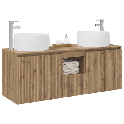 Bathroom Cabinet Set 3 pcs Artisan Oak 49.5 x 44.5 x 66 cm