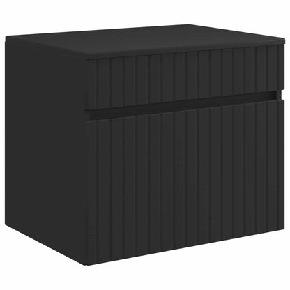Bathroom Cabinet Set 3 pcs Black 49 x 44.5 x 65 cm