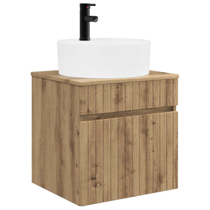 Bathroom Cabinet Set 3 pcs Artisan Oak 49 x 44.5 x 65 cm