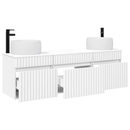 Bathroom Cabinet Set 3 pcs White 49 x 44.5 x 66 cm