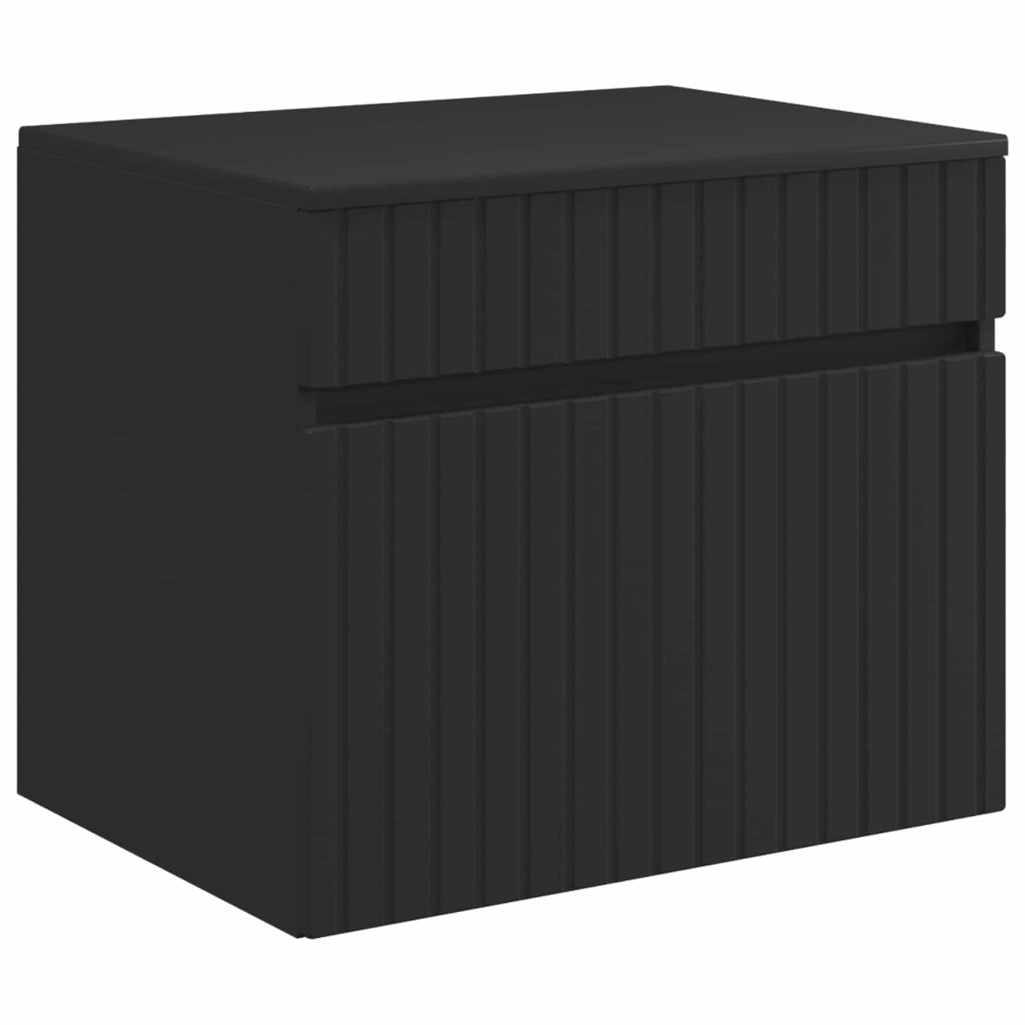 Bathroom Cabinet Set 3 pcs Black 49 x 44.5 x 66 cm